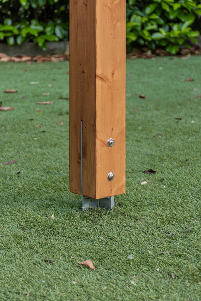pergola anchor detail