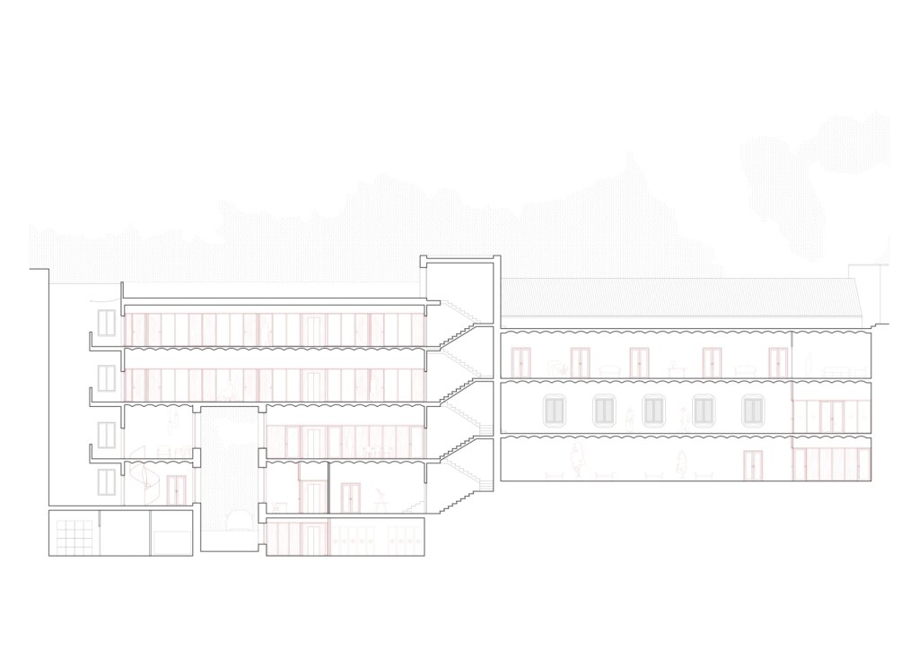 Section drawing, proposal