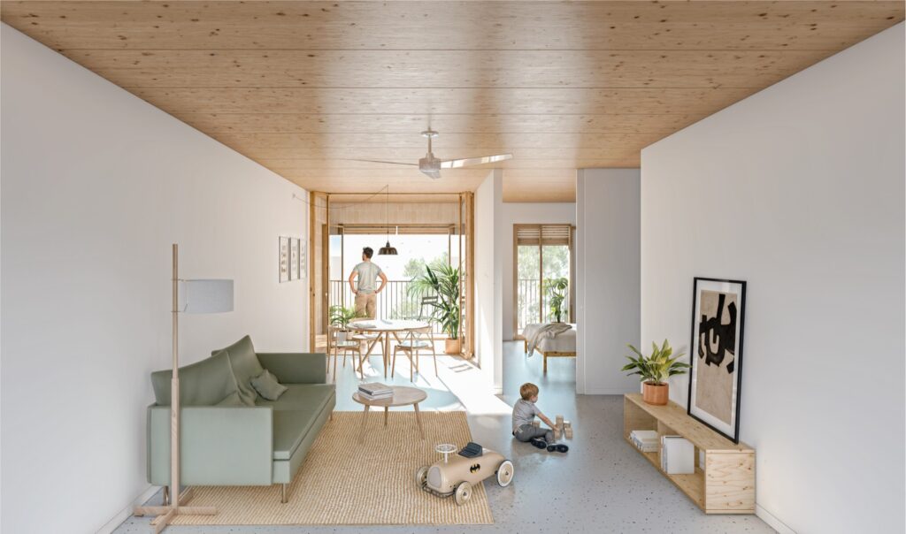 Render interior
