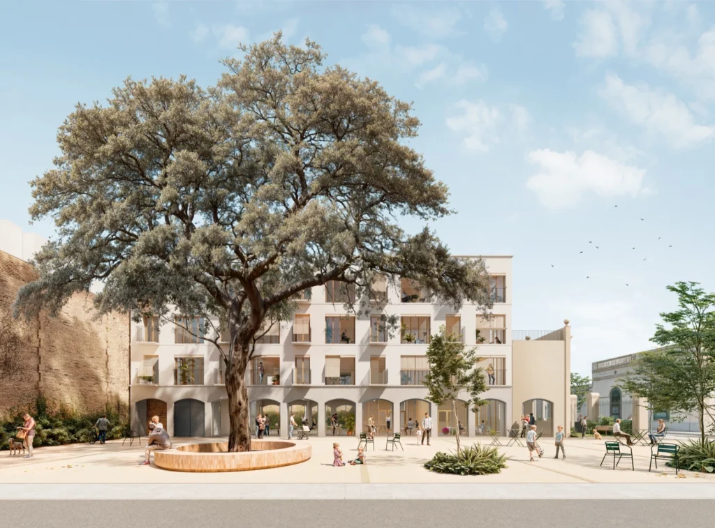Render Plaça de l'Alçina
