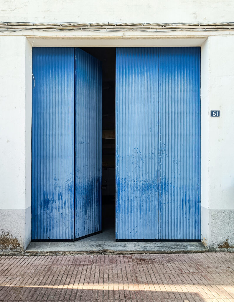 Photo of existing door